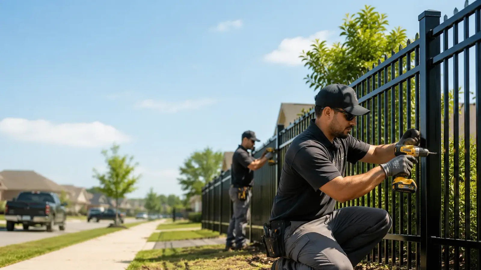 Metal Fence Installation in Helena, AL